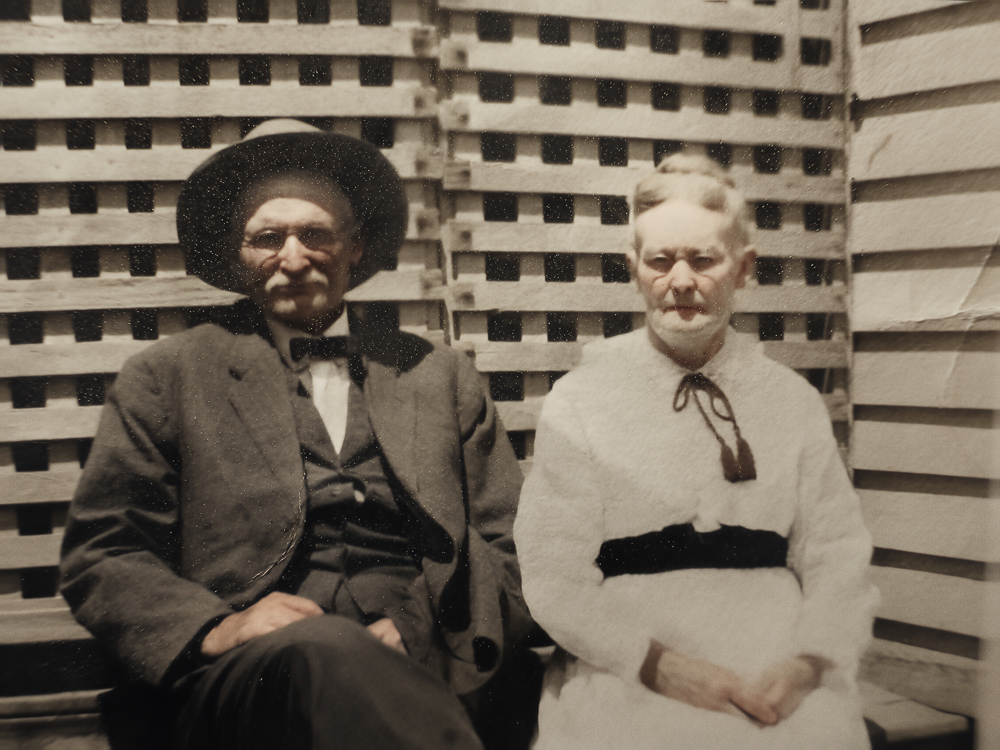 Sam Thomas and Mary Vickers, c. 1910